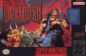 Caja de Blackthorne SNES